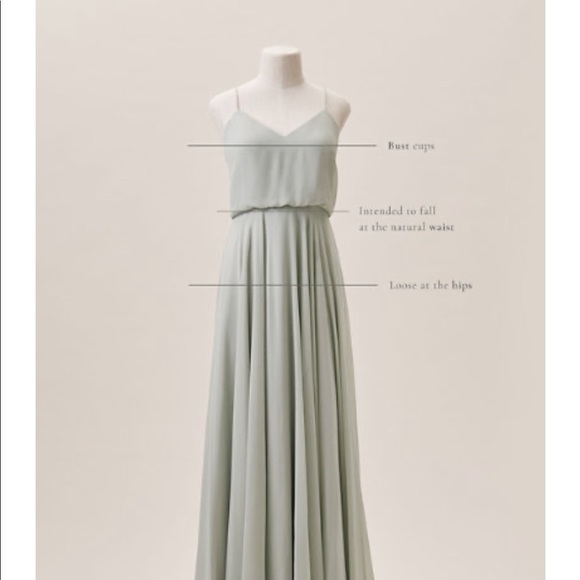 BHLDN mint bridesmaid dress - Picture 3 of 6